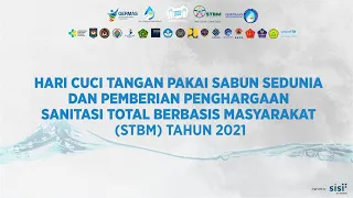 [15-10-2021]  Hari Cuci Tangan Pakai Sabun Sedunia dan Pemberian Penghargaan STBM Tahun 2021