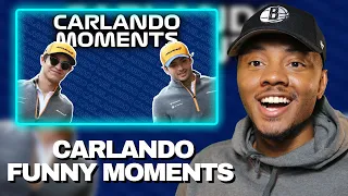 AMERICAN REACTS To CARLANDO moments to BOOST YOUR DAY! | Dar The Traveler | Formula 1 REACTION