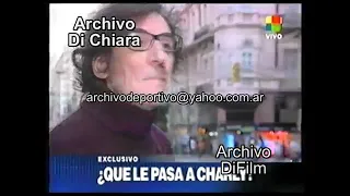 Charly Garcia furioso con un periodista 2007 V-05005 - DiFilm