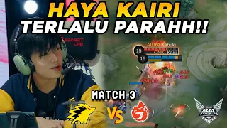 HAYA KAIRI MASIH TERLALU GILAA!! BEST HAYA DI MPL SJAUH INI!! - AURA vs ONIC Match 3