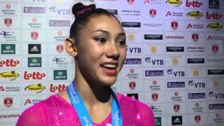 Kyla Ross - Interview - 2013 World Championships - All-Around Finals