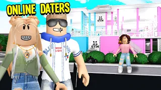 I Opened Up A COUPLES Only Gym To Break Up ONLINE DATERS! (Roblox Bloxburg)