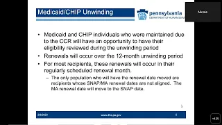 Continuous Coverage Unwinding Webinar for Health Plans 20230208 1903 1