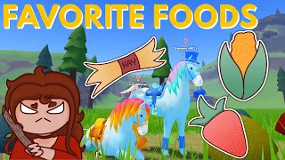 Finding my TIDAL WAVE FRIESIANS Favorite Food in WILD HORSE ISLANDS on ROBLOX