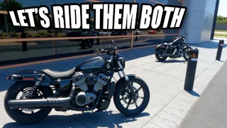 Sportster XL883 Vs Nightster Comparison And Test Ride