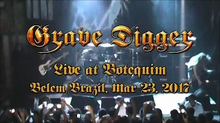 Grave Digger - Full Show (Live at Botequim, Belém/ Pará, Brazil, Mar 23, 2017) HD