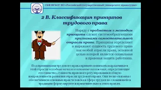 Тема 1 2  Принципы трудового права ТП