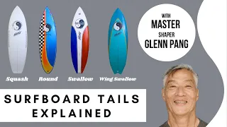 SURFBOARD DESIGN FOR BEGINNERS - UNDERSTANDING SURFBOARD TAILS