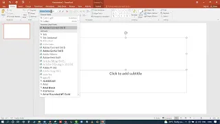 How to Download / Install / Add Fonts in Microsoft PowerPoint / PowerPoint  |New fonts in PowerPoint