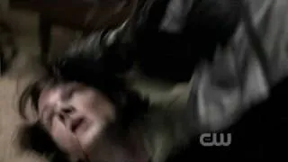 Goth looking chick beats up some dude