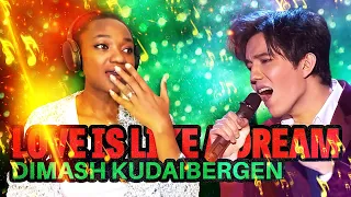 Dimash - Love is like a dream (slavic bazaar 2021) reaction