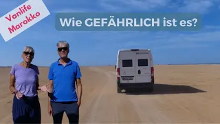 Wir fahren trotz Warnung in die Westsahara | Vanlife Marokko