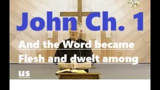 John Chapter 1 'The Word became Flesh and tabernacled...' Catholic Bible Study by Fr Tim Peters