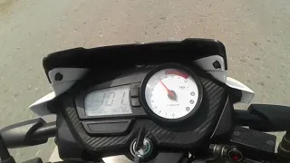 TVS apache rtr 160 top speed (2018)