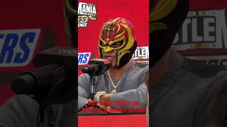 Rey MYSTERIO on WreslteMania Mask! #wrestlemania