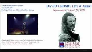 DAVID CROSBY : ALMOST CUT MY HAIR 1974 ( LIVE )