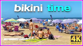 4K WALK BIKINI time VIRTUAL HIKE in PUNTA del ESTE  - Not Miami beach !!!!!