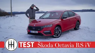 TEST Škoda Octavia RS iV - Sportovec na baterky? - CZ/SK