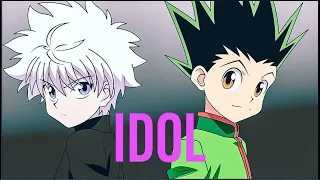 Hunter X Hunter AMV-IDOL (BTS)