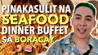 CHEAPEST SEAFOOD BUFFET SA BORACAY! MUST TRY IN BORACAY ISLAND PHILIPPINES 🍤🦞🍣