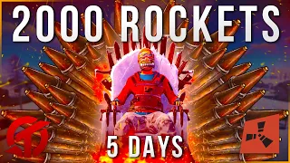 Rust ZERG Movie | How OT shot 2000 ROCKETS in 5 DAYS