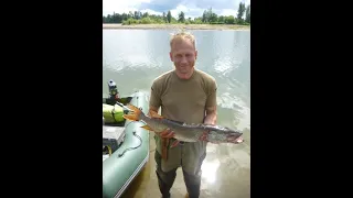 🦈Рыбалка на Чулыме Томская область 2017 год август🎣