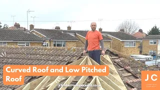 Curved Roof and Low Pitched Roof | JC Timber Roof Specialists