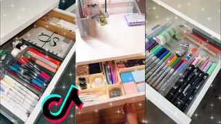 ✨ Desk Drawer Organization | Tiktok compilation
