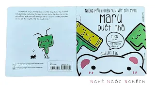 Maru quét nhà - Những mẩu chuyện vụn vặt của Maru - Đọc ehon - Nghé Ngốc Nghếch