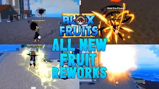 All REVAMPED & Fruit Models Devil Fruit Showcase Blox Fruits Update 17 Part 3