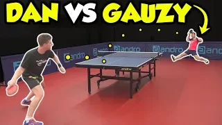 Simon Gauzy vs TableTennisDaily’s Dan!