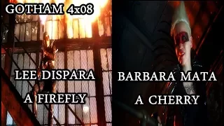 Gotham 4x08: Lee shots Firefly | Barbara kills Cherry - Subtitulado