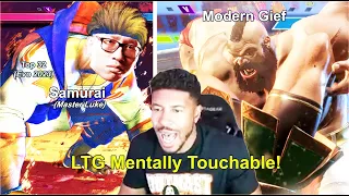 Street Fighter 6 - LTG Low Tier God mentally touchable vs Samurai (Top 24 Evo 2023) & a modern Gief