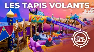 🇫🇷 DISNEYLAND PARIS: Les Tapis Volants - Flying Carpets Over Agrabah | Attraction Walkthrough 4K