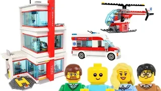 LEGO City Hospital 60204 Unboxing, Speed Build & Review!