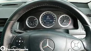 2009 Mercedes C200 Kompressor W204 - Startup