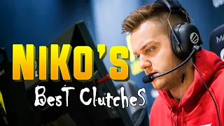 NiKo's Greatest CLUTCHES.. (ESL & FPL)