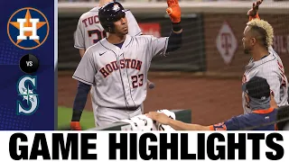 Maldonado, Brantley power Astros to win over Mariners | Astros-Mariners Game Highlights 9/22/20