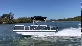 Hurricane 196 fundeck boat test