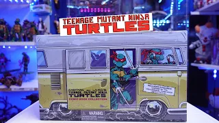 Turtle Power!! Walmart Exclusive TMNT Comic Book 6 figure boxed set unboxing