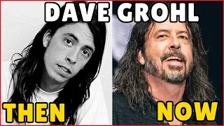 🔴 DAVE GROHL (FOO FIGHTERS/NIRVANA) ★ THEN and NOW Biography - How he changed and evolution