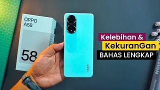 OPPO A58 Kelebihan dan Kekurangan..!! AWAS NYESEL..!! WAJIB TAU SEBELUM BELI