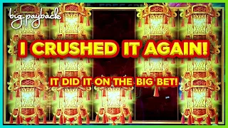 ON THE BIG BET! HUGE WIN on Lantern Rise Slot - A FAVORITE!