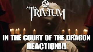 Trivium - In The Court Of The Dragon (FIRST TIME REACTION) *NEW SONG!*