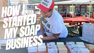 How I started my soap-making business| Paying off $85,603.85 of debt w/ soap Ep 3 #soap #soapmaking