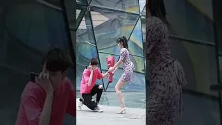 New Style of purpose😂😂 | Couple fashion on the Street | Chinese tiktok videos | City Hunter #Shorts