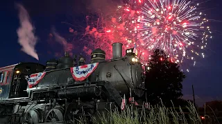 Wilmington & Western Railroad's 4th Of July Special!! Featuring Steam And Fireworks!!