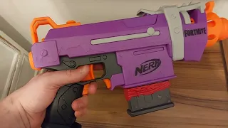 Nerf X Fortnite SMG-E Opening and Review