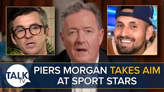 Piers Morgan Takes Aim At Joey Barton And Nick Kyrgios