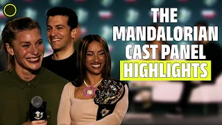 The Mandalorian Cast Panel | BEST MOMENTS | Katee Sackhoff, Mercedes Varnado, & Simon Kassianides